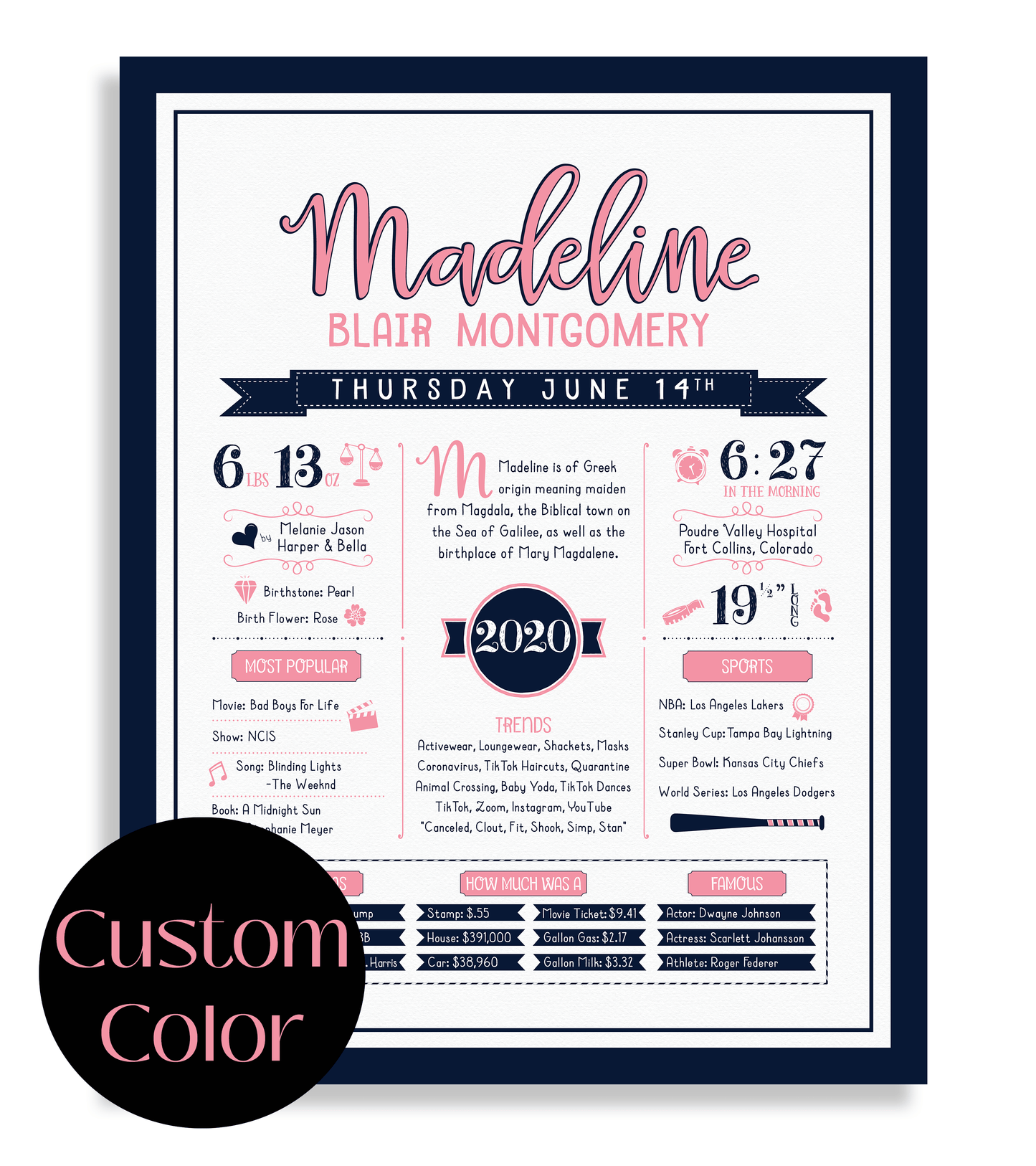 Custom Color