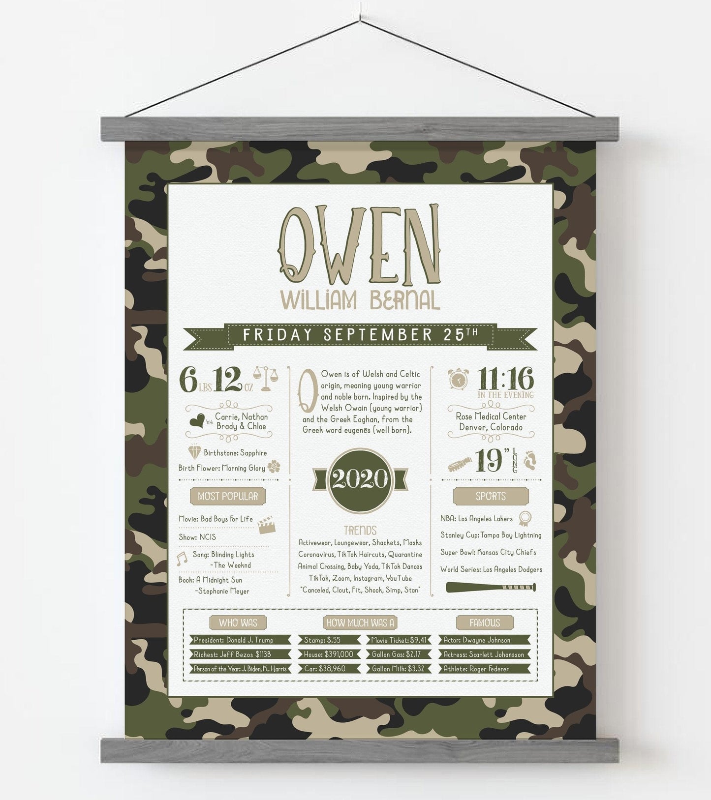 Gray Magnetic Frame / Green