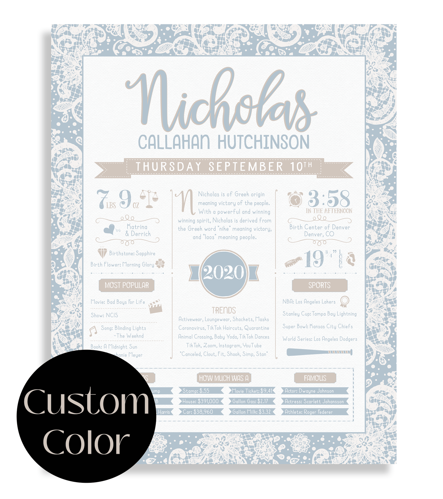 Custom Color