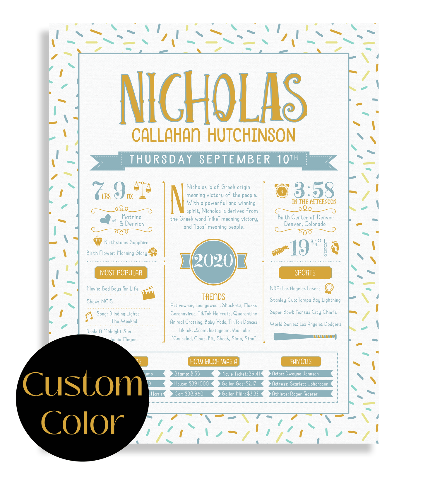 Custom Color