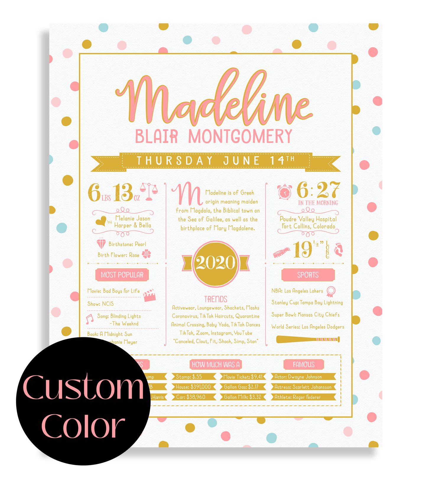 Custom Color