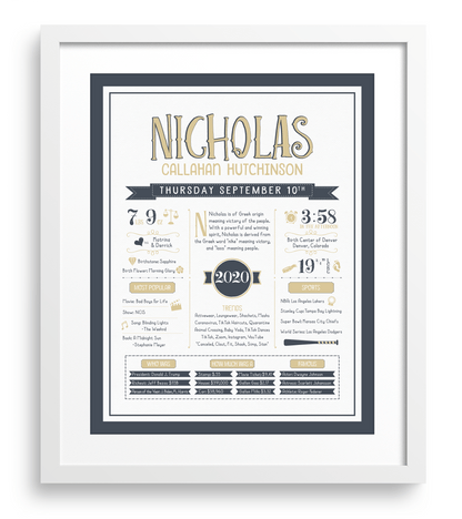 Boys Color Border