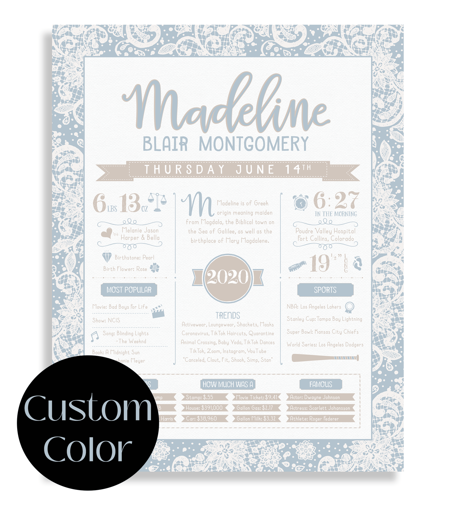 Custom Color