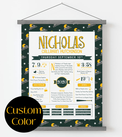 Gray Magnetic Frame / Custom Color Print