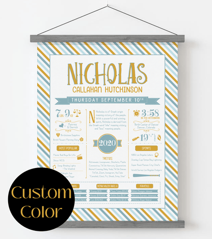 Gray Magnetic Frame / Custom Color Print