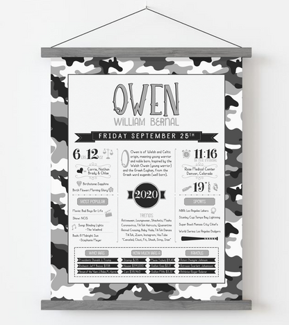 Gray Magnetic Frame / B&W