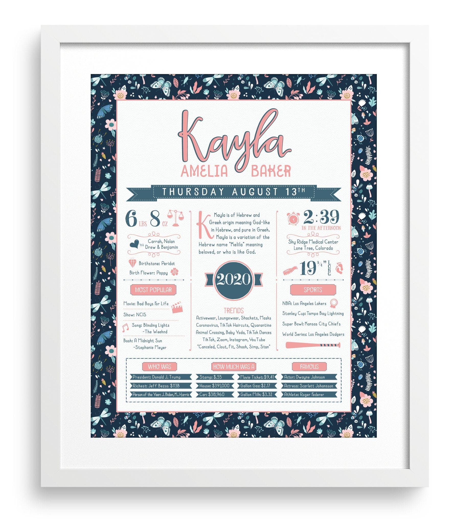 White Frame