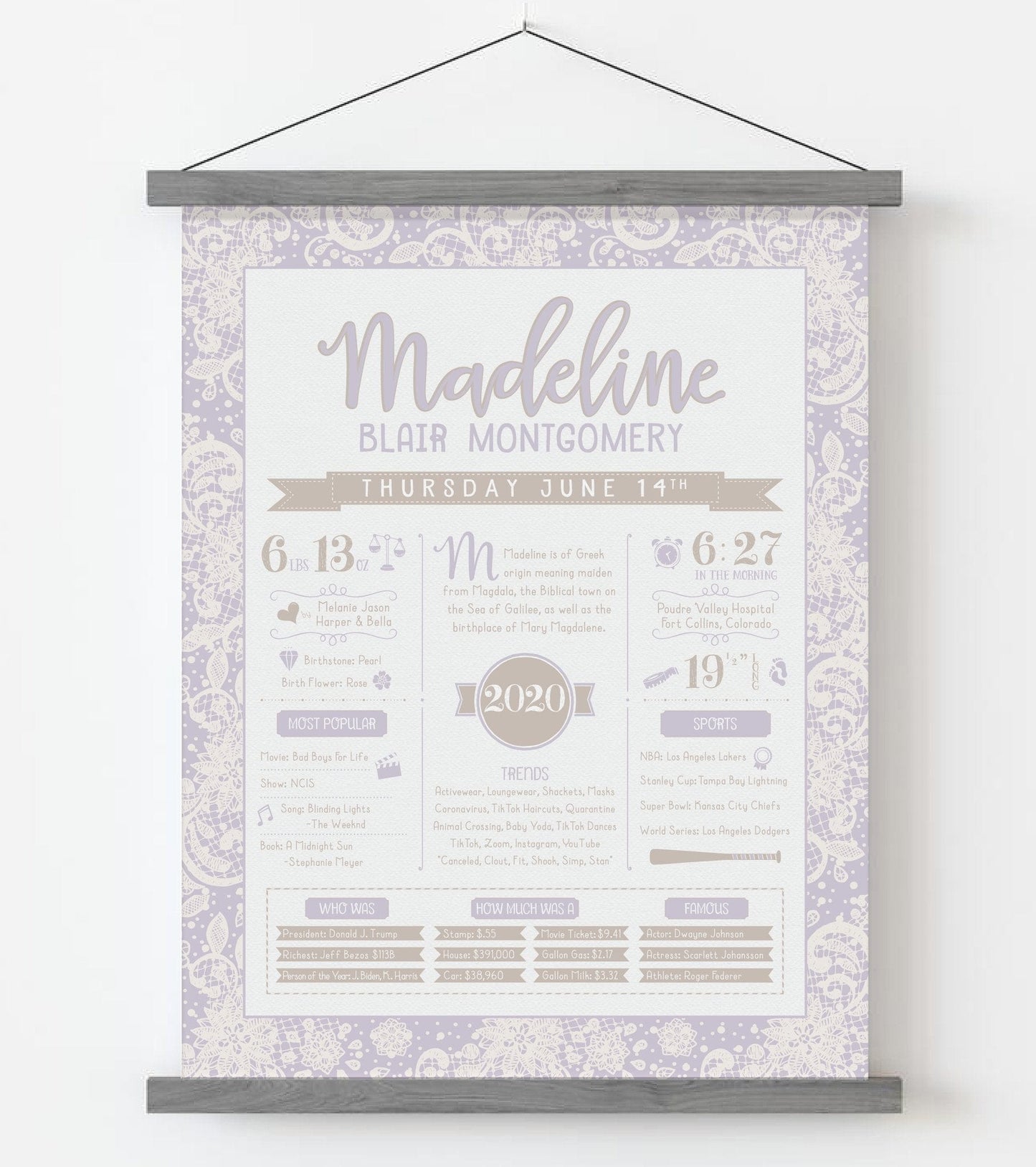 Gray Magnetic Frame